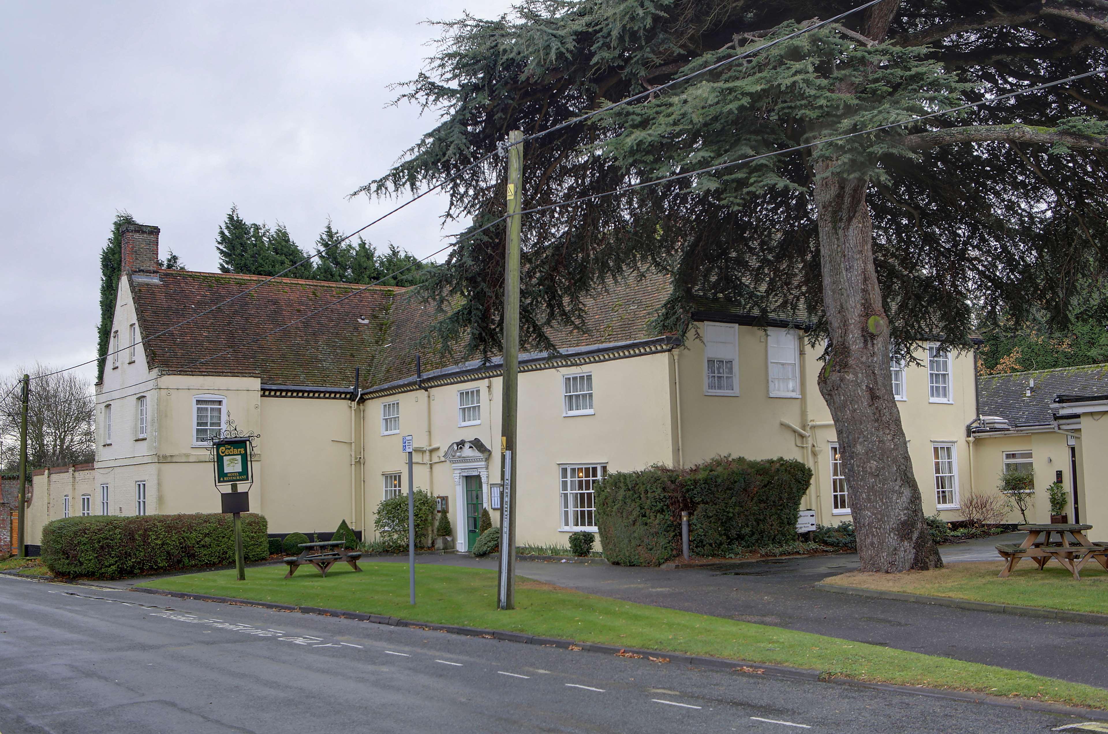 The Cedars Hotel Stowmarket Exterior foto
